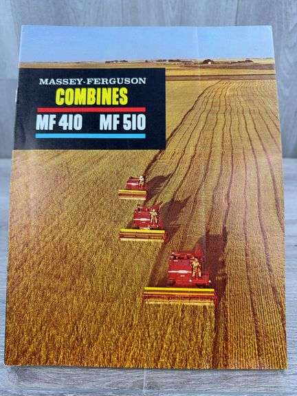 Massey-Ferguson MF 410/MF 510 Combines Brochure