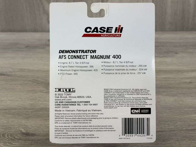 Case IH AFS Connect Magnum 400 Duals, 1/64, Ertl
