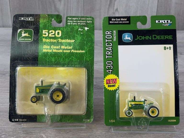John Deere 430 NF & 520 WF, 1/64, Ertl