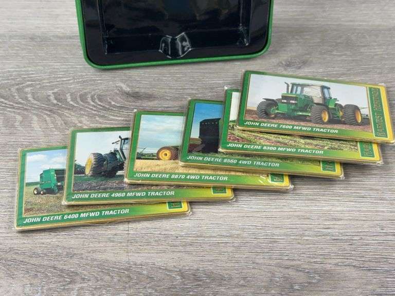 Harvest Heritage Metal Collector Cards 6 Card Set, Series 1, Ertl Collectibles