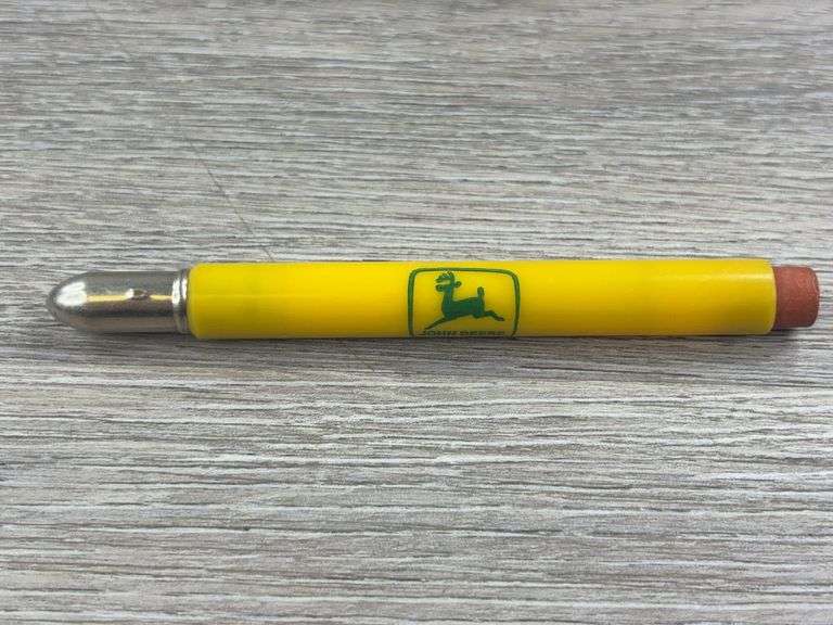 John Deere Bullet Pencil, Harry Von Deylen Co., Napoleon, Ohio