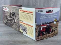 IH McCormick Farmall 560 Diesel NF Demonstrator W/Gold 5 Bottom Plow, 1/16, Ertl, NFTM