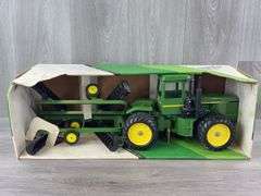John Deere 8650 4WD Duals Tractor & Disk Set, 1/16, Ertl