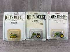 John Deere 430 Crawler, 530 WF Duals & 620 NF, 1/64, Ertl