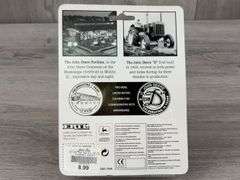 John Deere Model D W/Collector Coin, 1/64, Ertl, Limited Edition, 1 Of 5000