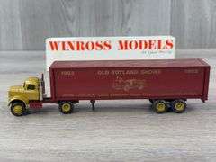 1983 Old Toyland Shows Tractor Trailer, 1/64, Winross