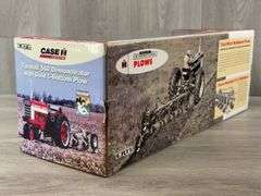 IH McCormick Farmall 560 Diesel NF Demonstrator W/Gold 5 Bottom Plow, 1/16, Ertl, NFTM