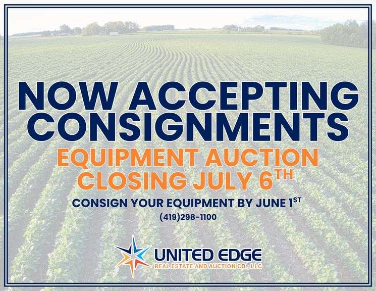 July Online Equipment Auction