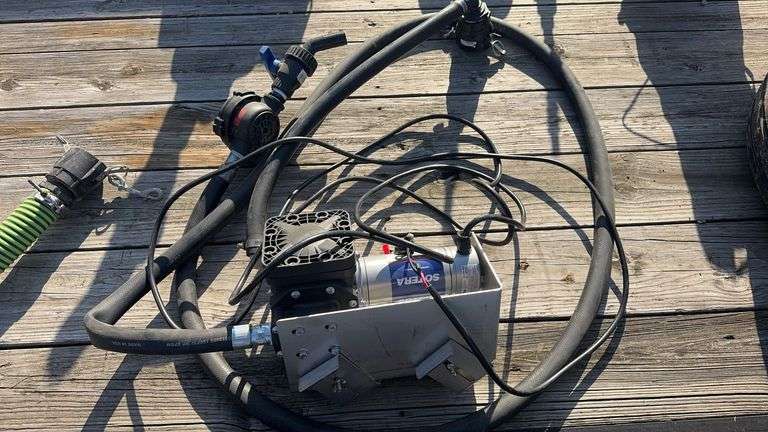 12 Volt Chemical Pump and Flowmeter