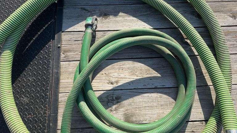 2” and 1 1/2” Fertilizer Hose - Both Approximately 20” long each