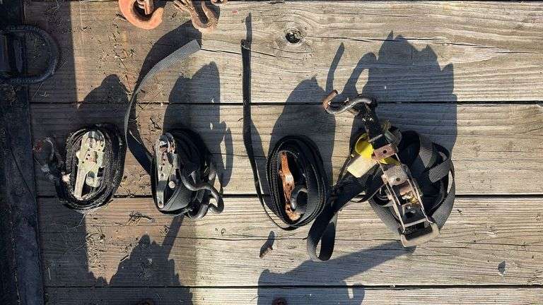 1” Ratchet Straps - Qty 4