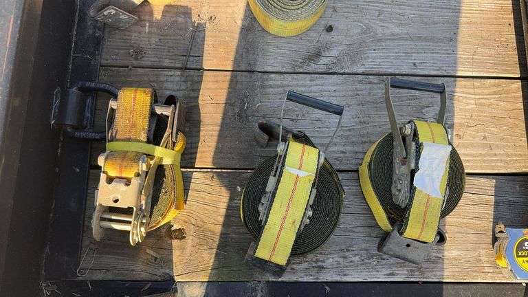 2” Ratchet Straps - Qty. 3