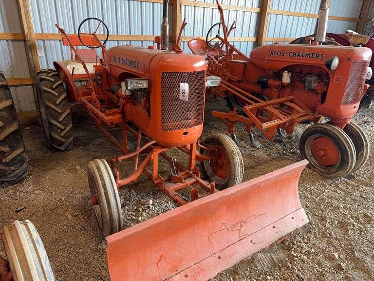 1939 Allis-Chalmers B and 60” Front Blade