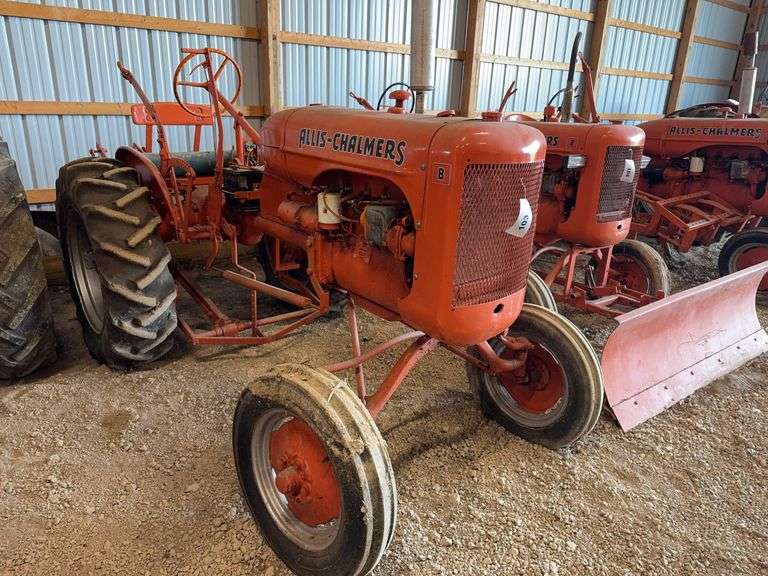 1939 Allis-Chalmers B and 1 Bottom Plow