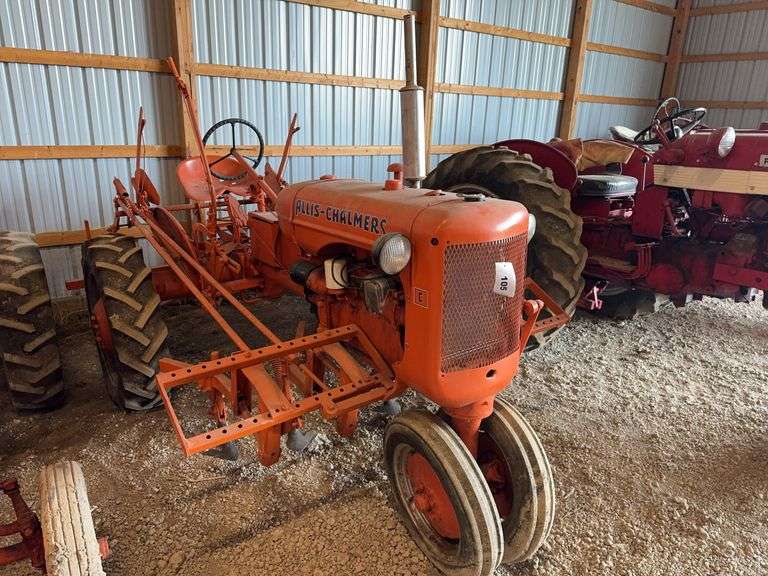 1941 Allis-Chalmers C and Row Cultivator