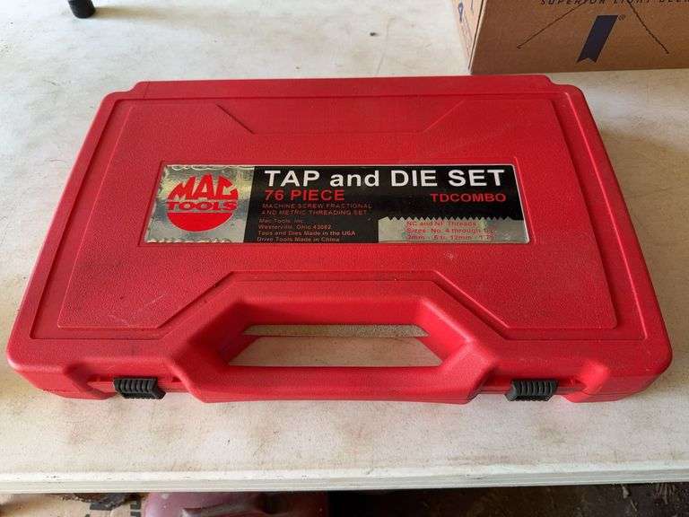 Mac Tools 76-Piece Tap and Die Set TDCOMBO