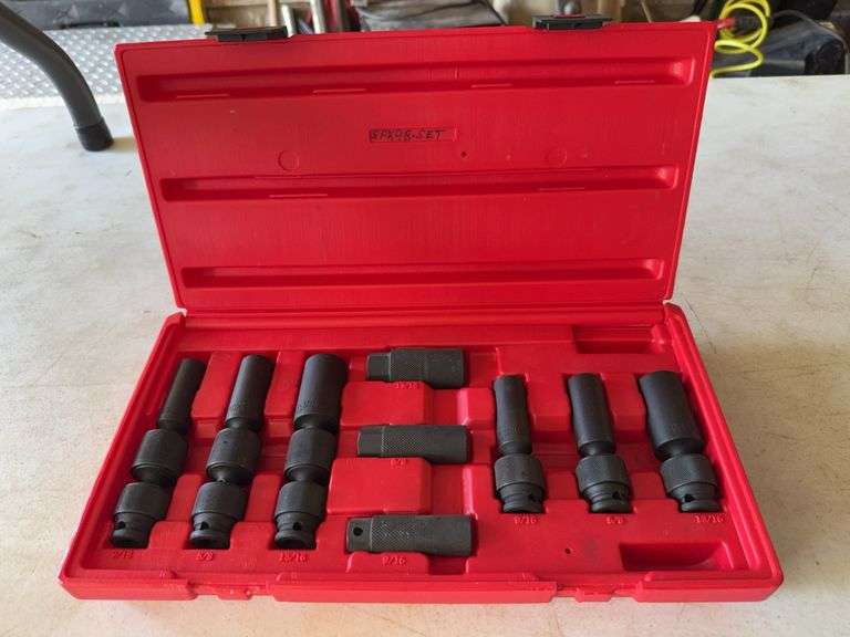 Mac Tools SPX9B-SET 9-Piece Spark Plug Socket Set