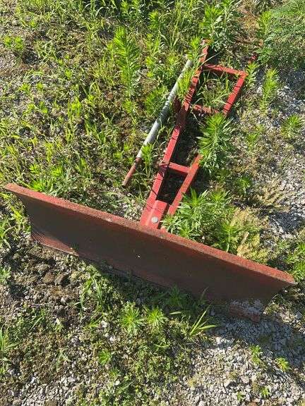 Vintage Toro Wheel Horse Mid Mount Grader Blade Attachment