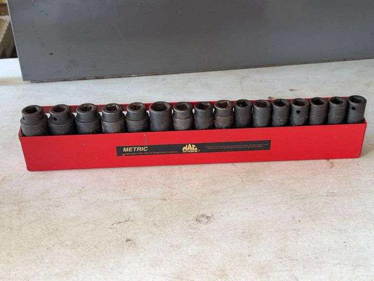 Mac Tools Metric Impact Socket Set with Tray