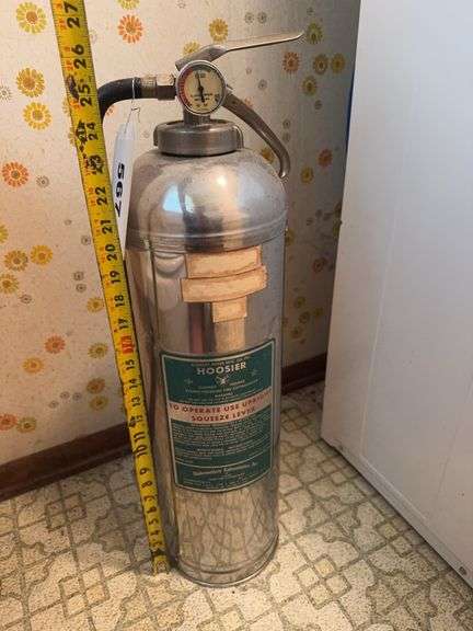 Elkhart Brass Mfg Co Hoosier Stored Pressure Fire Extinguisher