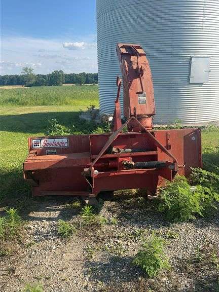McKee Sno-Lander PTO Driven Three Point Hitch Tractor Snow Blower