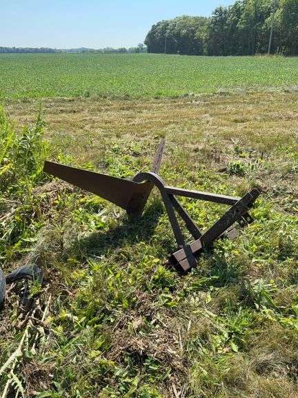 3pt Single Bottom V Plow