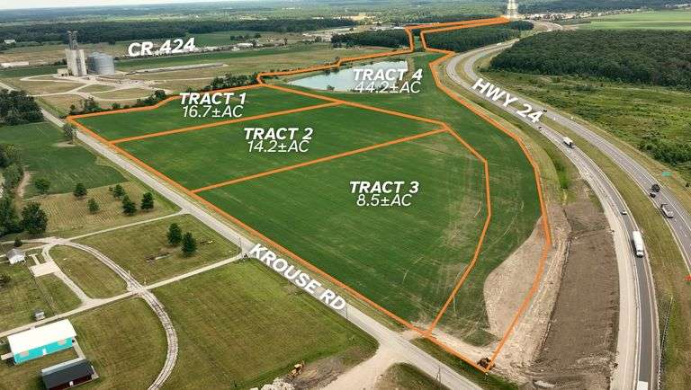 Defiance, OH Land Auction