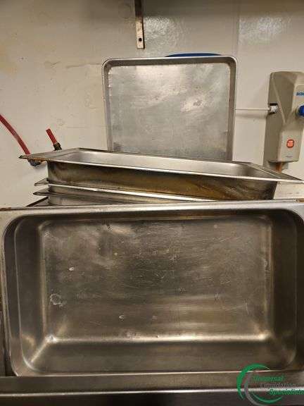 (10) Stainless Steel Steam Table Pans 14x22