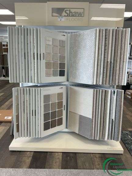 8 Shaw Flooring Displays
