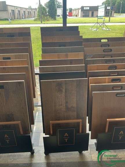 6 Anderson Tuftex Flooring Displays