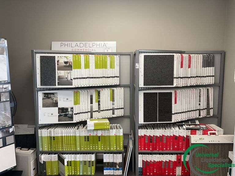 2 Philadelphia Commercial Carpet Flooring Display 