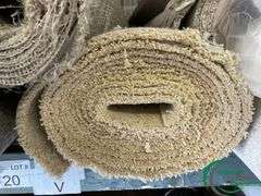 24 rolls of carpet remnants