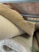 24 rolls of carpet remnants