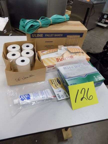 Pallet Bands, Deli Paper, Sanitary Lube & More