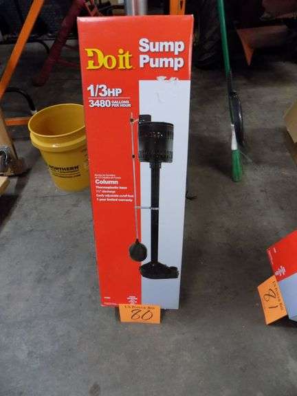 DO IT 1/3HP Sump Pump
