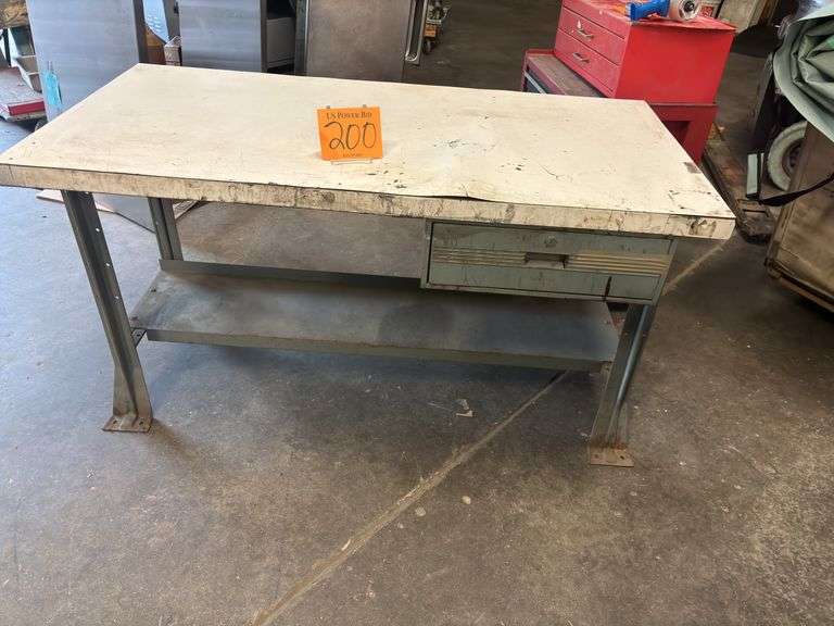 Laminate Topped HD Work Table