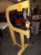 English Wheel Kit with Stand and 7 Interchangeable Dies for forming Metal.