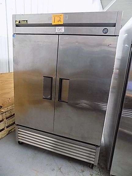True # T-49K 2 Door Commercial Freezer
