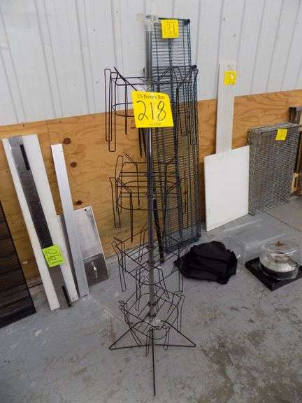 Wire Merchandiser Rack - US Power Bid