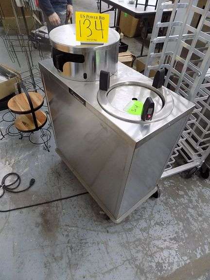 Quick Temp Delfield CAB2-1013QT Quick Temp Mobile Enclosed Two Stack Heated Dish ...
