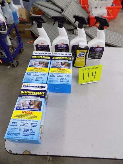 Assorted Disinfectant Sprays