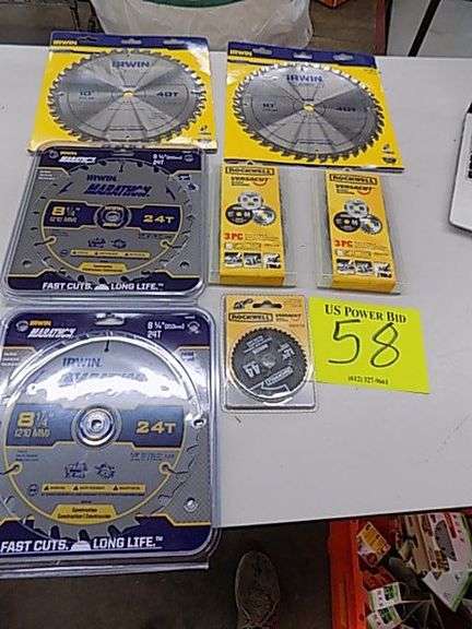 Asst Circular Saw Blades