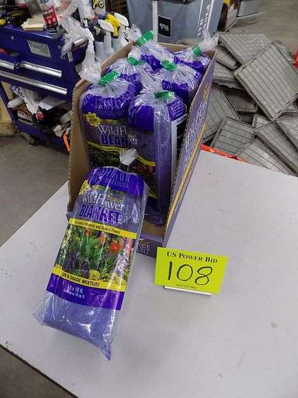 Seven Amturf Wildflower Blankets