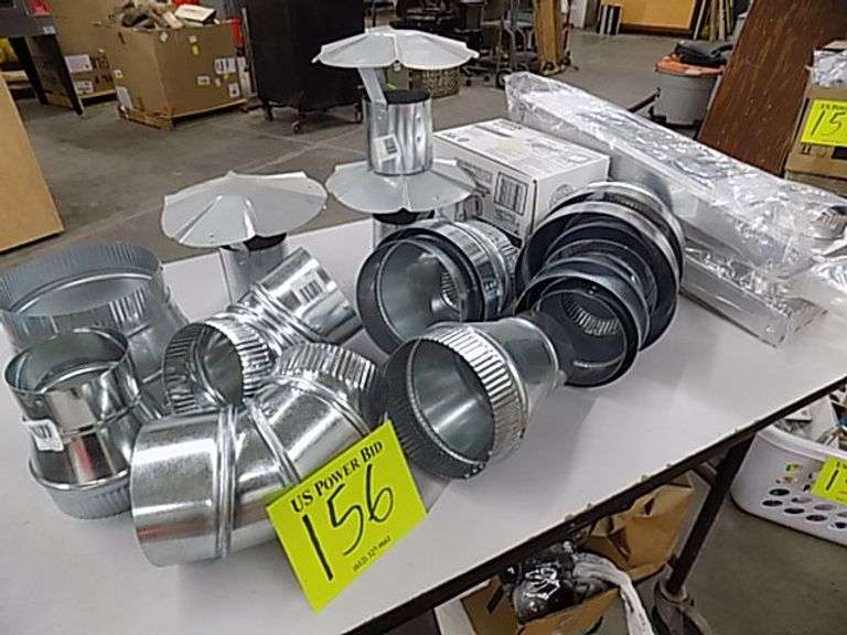 Asst Tin Exhaust Sections