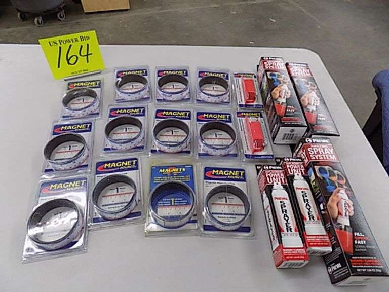 Asst Magnets / Refillable Paint Sprayers