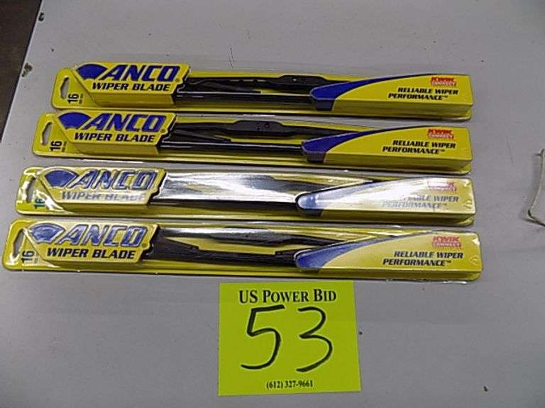 4 Anco 16"Wiper Blades