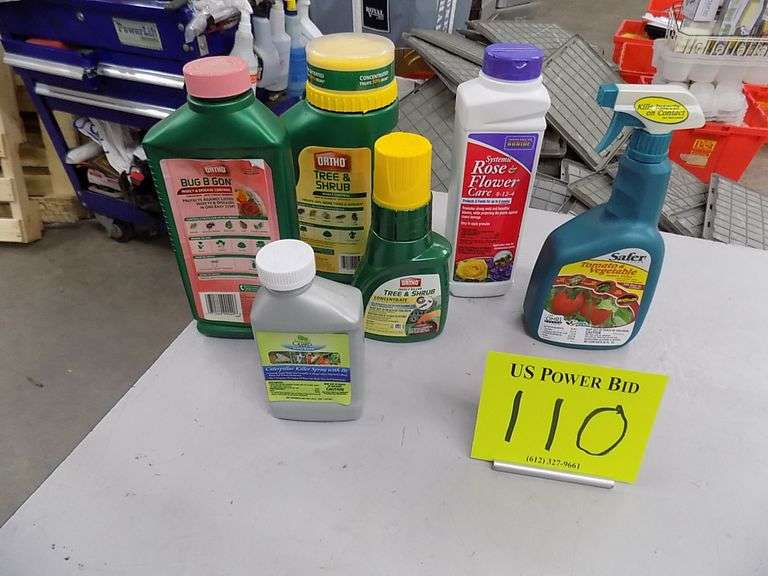 Assorted Garden & Lawn Chemicals