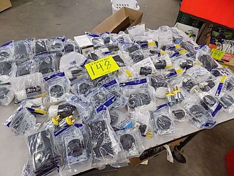 Asst Heavier Voltage Plugs, Receptacles