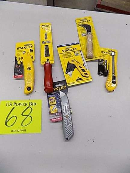 Stanley Drywall Saw, Asst Utility Knives