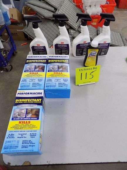 Assorted Disinfectant Sprays